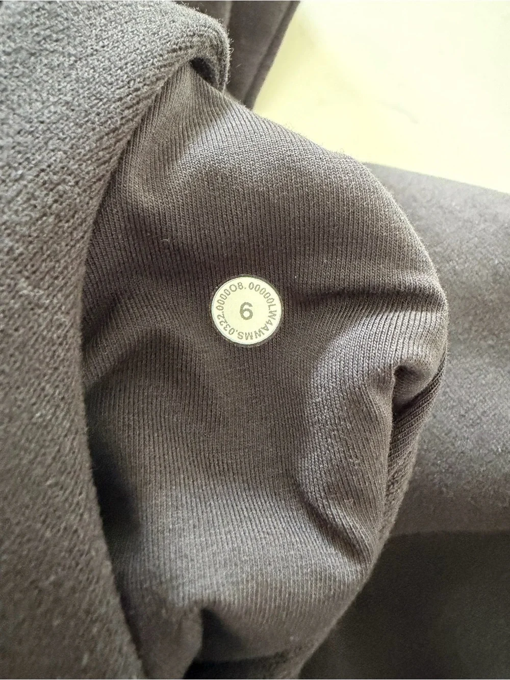 Lululemon Black Scuba Full-Zip Hoodie Jacket - sz 6